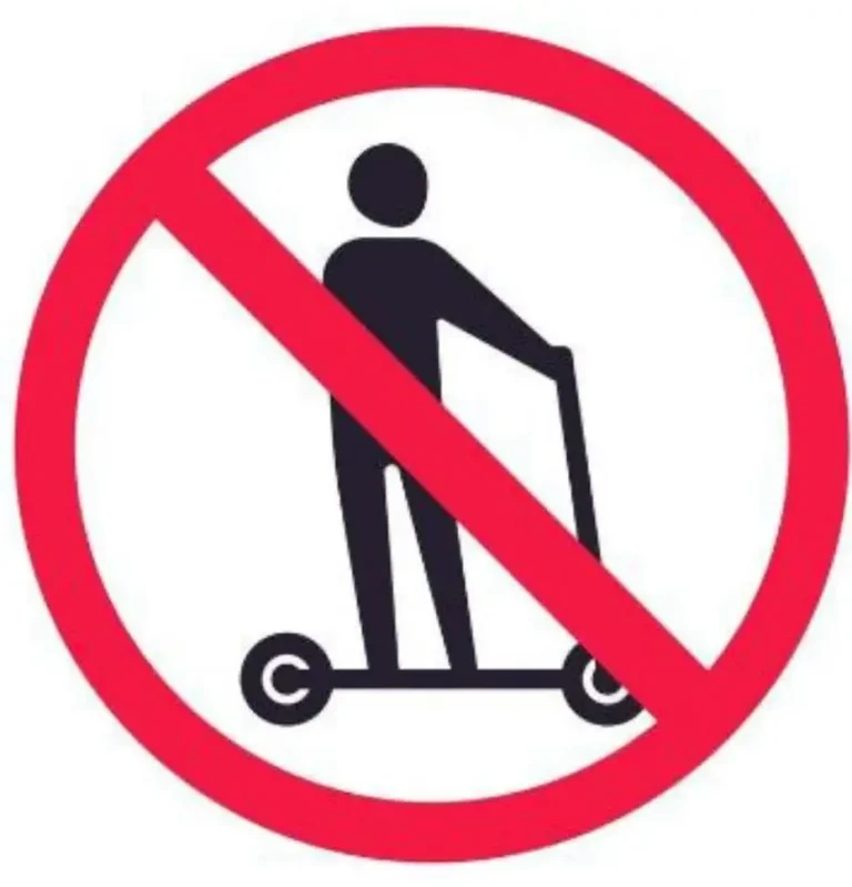 No Scooters